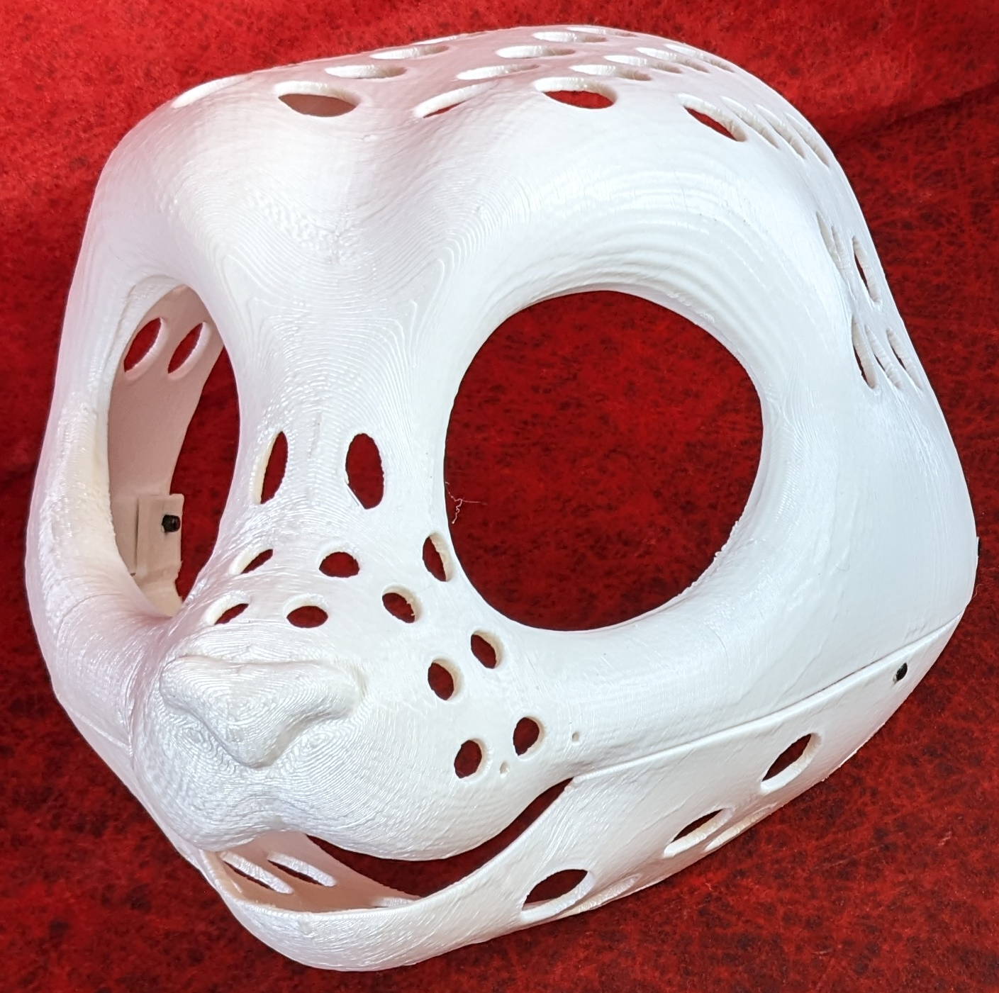 Western Kemono Feline Static Jaw Head Base Variant 4