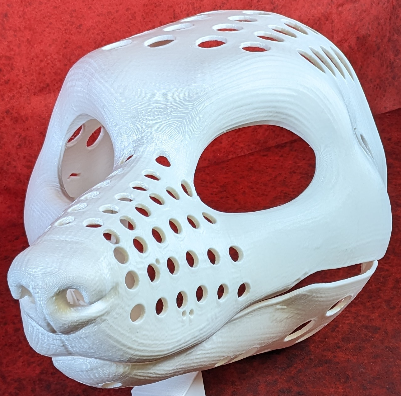 Gender Neutral Wolf Head Base