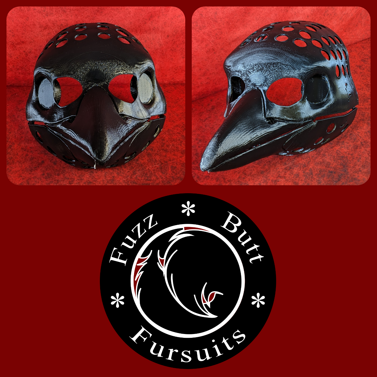 Realistic Blue Jay Head Base