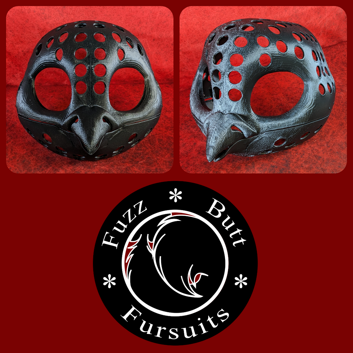 True Kemono Old German Owl Pigeon Static Jaw Head Base Variant 1