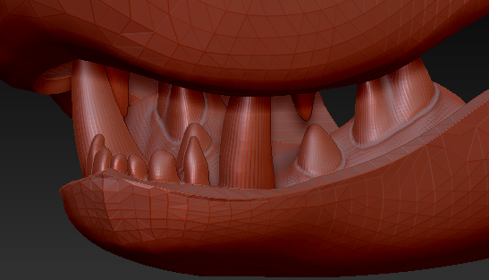 Small Hyena Realistic Style Jawset