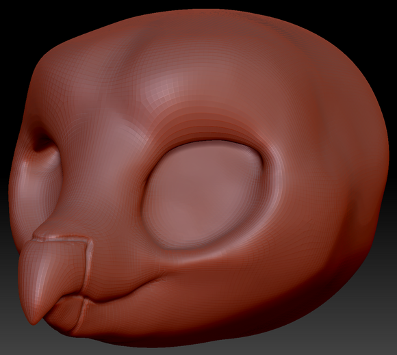 True Kemono Condor Head Base