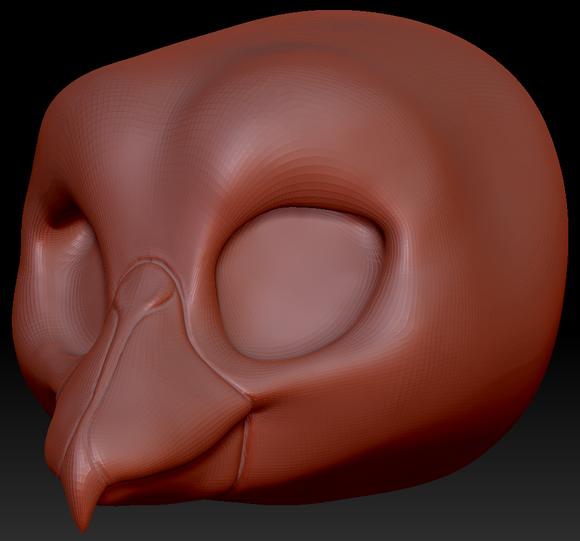 True Kemono Shoebill Head Base