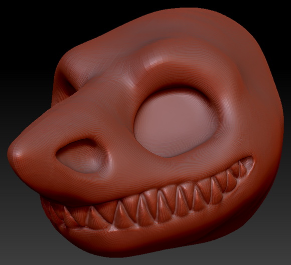 Toony Shark Skull