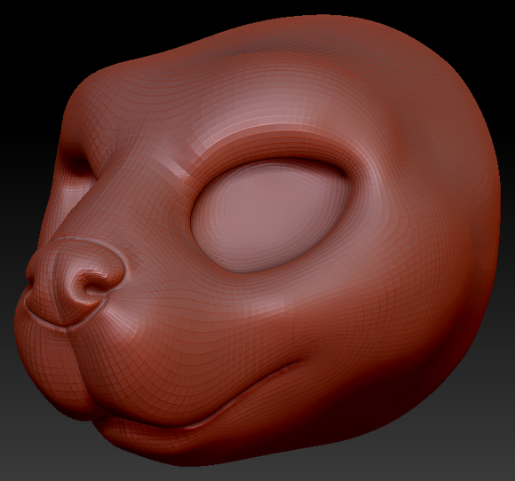 Feminine Beaver Head Base
