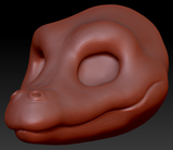 Gender Neutral Alligator Head Base