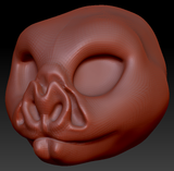 Feminine Vampire Bat Head Base