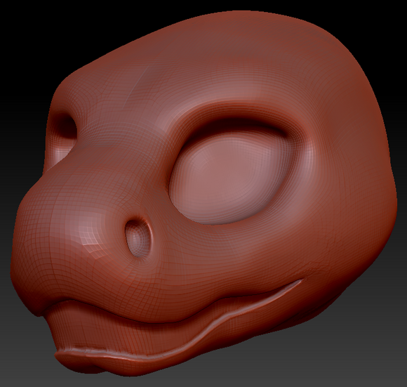 Feminine Cobra Static Jaw Head Base