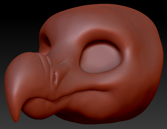 Gender Neutral Dodo Head Base