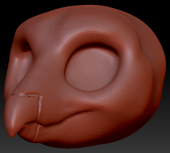 Western Kemono Condor Head Base