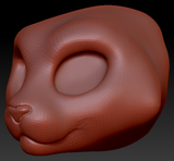 Western Kemono Tiger Head Base