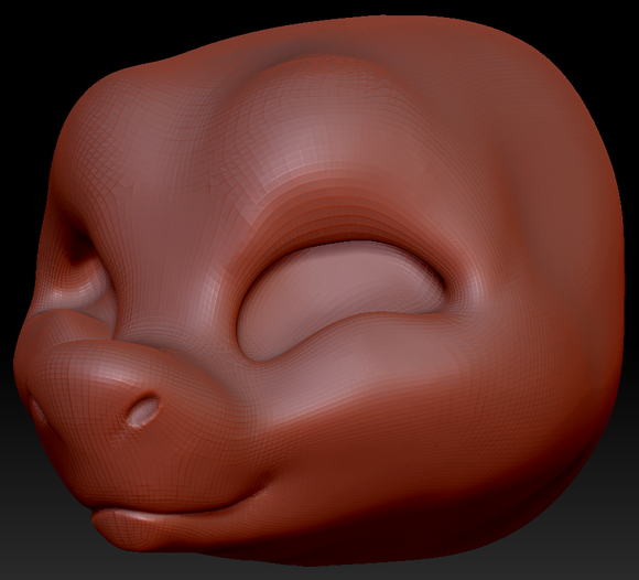 True Kemono Manokit Head Base