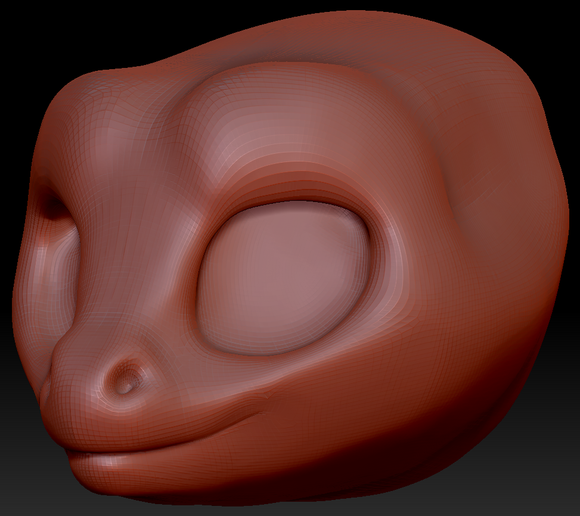 True Kemono Leopard Gecko Head Base