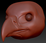 Realistic Gryphon/Eagle Head Base