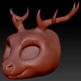 Western Kemono Deer Head Base Complex Variant 1