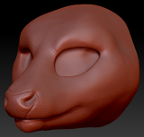 Feminine Deer Head Base Variant 1