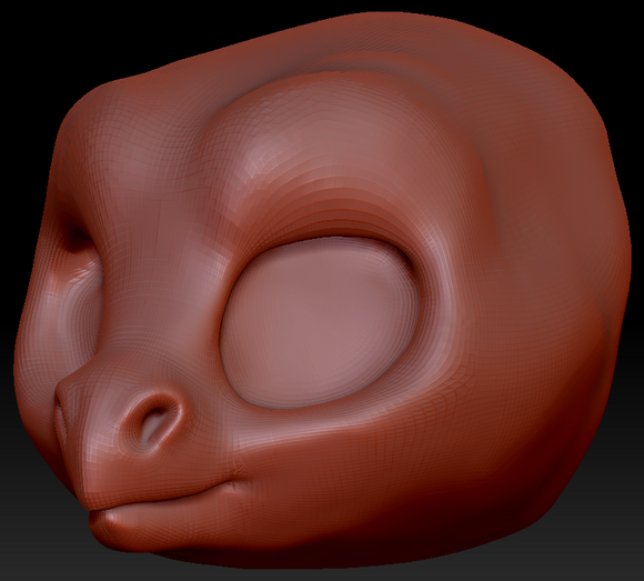 True Kemono Point-nosed Dragon Head Base