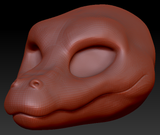 Feminine Alligator Head Base