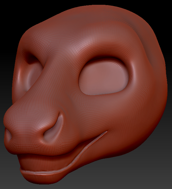 Gender Neutral Caribou/Reindeer Static Jaw Head Base