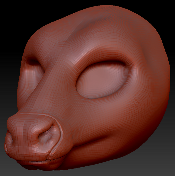 Feminine Cow Head Base
