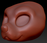 Western Kemono Canary Mastiff Head Base
