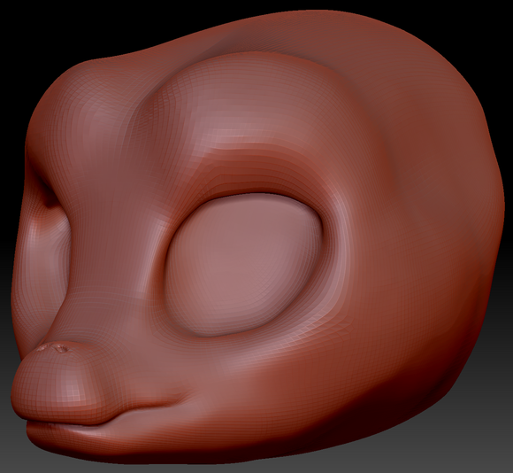 True Kemono Crocodile Head Base