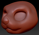 Western Kemono Sea Otter Head Base