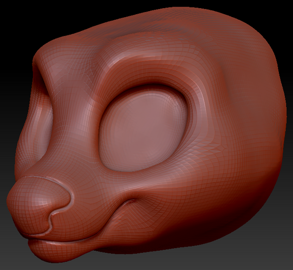 Kemono Toony Deer Head Base Variant 1