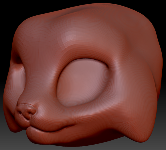 True Kemono Bobcat/Lynx Head Base