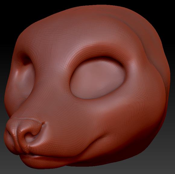 Gender Neutral Lemur Head Base