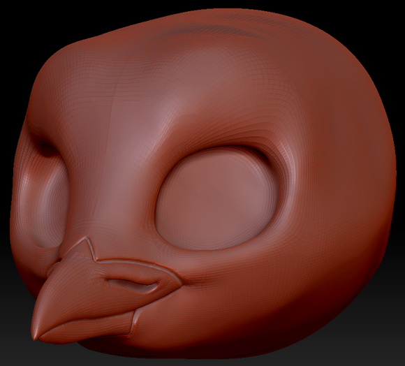 True Kemono Hummingbird Head Base