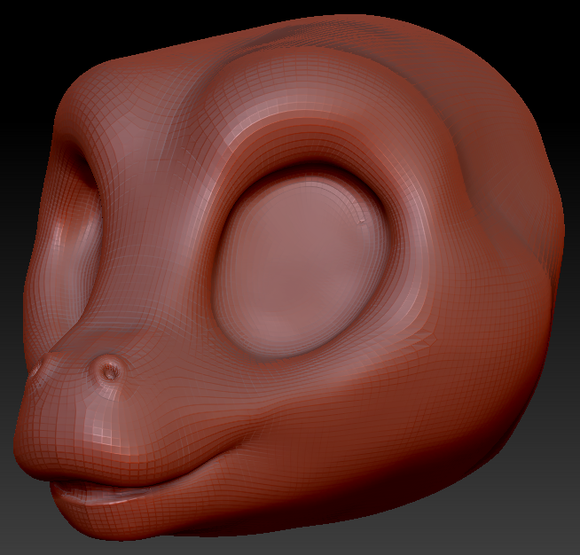 Western Kemono Alligator Head Base Variant 1