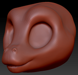 Western Kemono Alligator Head Base Variant 1