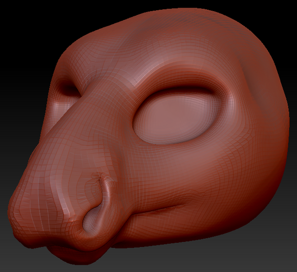Feminine Moose Head Base
