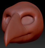 Gender Neutral Toucan Head Base