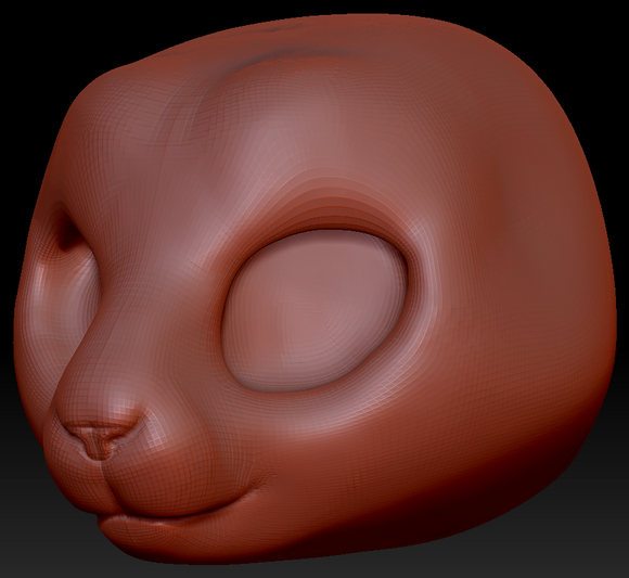 True Kemono Squirrel Head Base