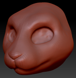Gender Neutral Bunny Head Base Variant 1