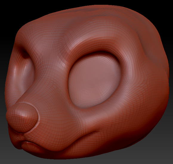 Western Kemono Doberman Head Base Variant 1