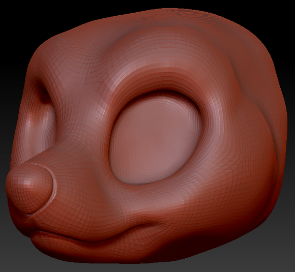 Western Kemono Fox Head Base Variant 1
