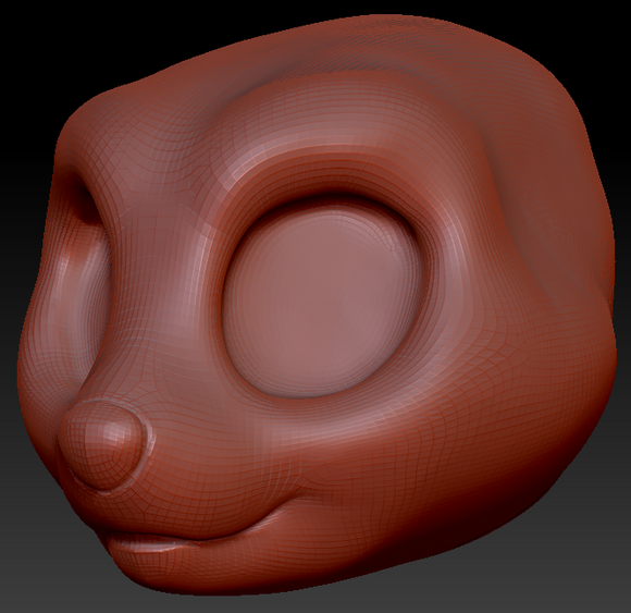 Western Kemono Raccoon Head Base Variant 1