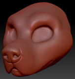 Gender Neutral Canary Mastiff Head Base