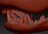 Small Carnivore Toony Style Jawset
