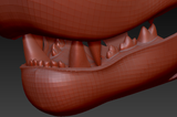 Medium Feline Realistic Style Jawset