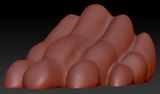 10.9" Wide Rodent Large Foam Paw Set