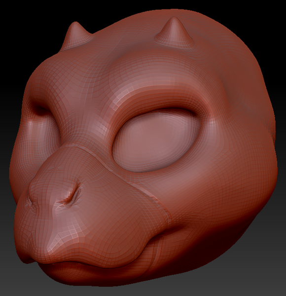 Feminine Birdcat Head Base