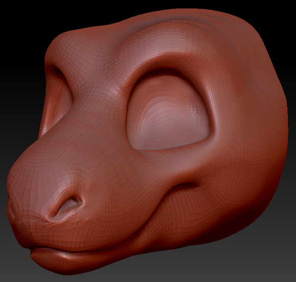Gender Neutral Deer Head Base Variant 2