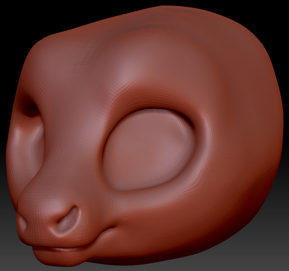 True Kemono Caribou/Reindeer Head Base
