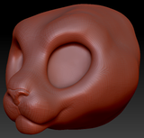 Western Kemono Lion Head Base Variant 1