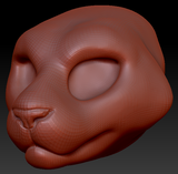Feminine Tiger Head Base