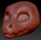 Gender Neutral Wickerbeast Head Base